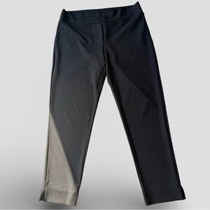 Crea Concept Black Slim Pull On Stretch Pants